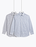 2 Pack Regular Fit Classic Collar Shirts