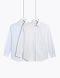 2 Pack Regular Fit Classic Collar Shirts