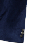 Plain Mandarin Collar Blazer