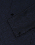 Self Design Lapel Collar Blazer