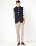 Melton Waistcoat With Premium Buttons