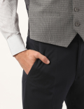 Grid Checks Waistcoat