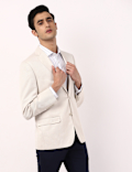 Plain Lapel Collar Blazer