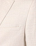 Plain Lapel Collar Blazer