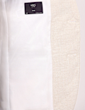 Plain Lapel Collar Blazer