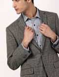 Plain Lapel Collar Blazer