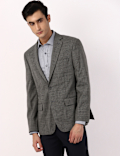 Plain Lapel Collar Blazer