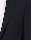 Plain Lapel Collar Blazer