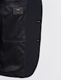Plain Lapel Collar Blazer