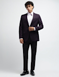 Textured Single-Breasted Blazer