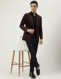 Shawl Lapel Neck Jacket