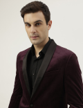 Shawl Lapel Neck Jacket