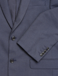 Plain Lapel Collar Blazer