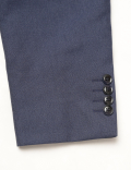 Plain Lapel Collar Blazer
