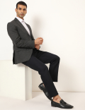 Self Design Slim Fit Blazer