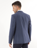 Plain Lapel Collar Blazer
