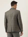 Regular Fit Plaid Check Blazer