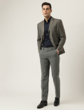 Regular Fit Plaid Check Blazer