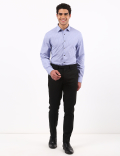 Black Dobby Trouser