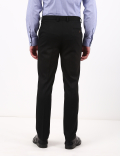 Black Dobby Trouser