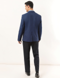 Plain Lapel Collar Blazer