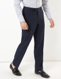 Regular Fit Checked Trousers