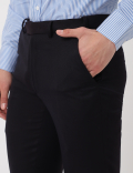 Textured Slim Fit Trouser