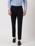 Textured Slim Fit Trouser
