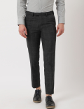 Checkered Slim Fit Trouser
