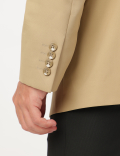 Plain Notch Lapel Single Breasted Blazer