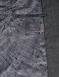 Checks Lapel Collar Blazer