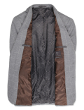Checks Lapel Collar Blazer