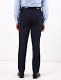 Plain Dark Navy Slim Fit Trouser