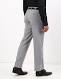 Plain Dark Navy Slim Fit Trouser