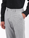 Plain Dark Navy Slim Fit Trouser