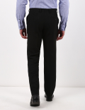 Plain Dark Navy Slim Fit Trouser