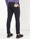 Cotton Mix Plain Slim Fit Jeans