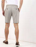 Linen Blend Regular Fit Short