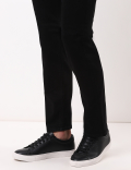 Cotton Mix Plain Regular Fit Jeans
