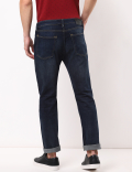 Straight Fit Denim With Stretch