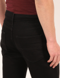 Cotton Mix Plain Regular Fit Jeans