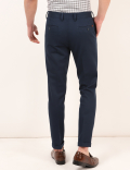 Cotton Mix Plain Skinny Fit Trouser