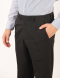 Plain Slim Fit Trouser