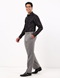 Regular Fit Flexi Waist Trousers