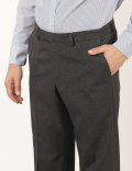 Plain Regular Fit Trouser