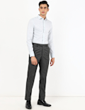 Gingham Slim Fit Trouser