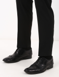 Bi-Stretch Solid Slim Trouser