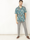 Plain Slim Fit Trouser