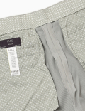 Cotton Mix Plain Regular Fit Trouser