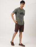 (Cotton Blend) Regular Fit Shorts